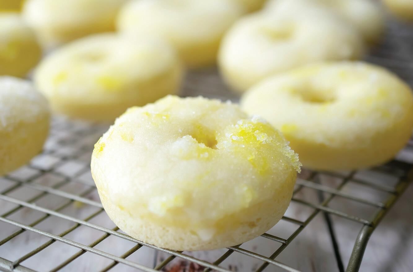BAKED LEMON DONUTS